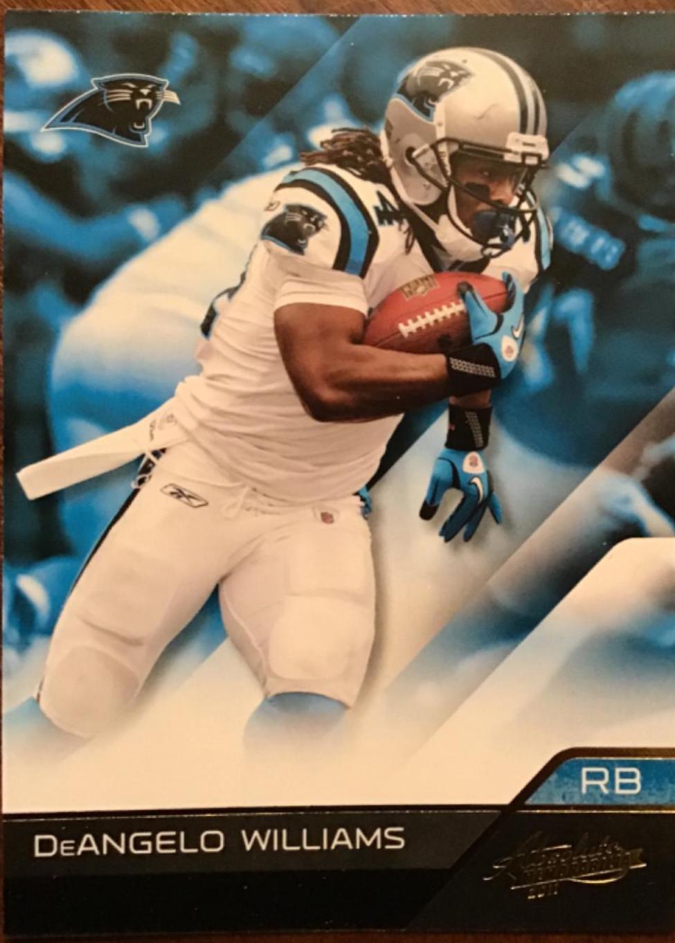 Deangelo Williams #15 Football Cards 2011 Panini Absolute Memorabilia