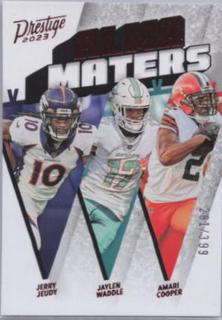 Amari Cooper, Jaylen Waddle, Jerry Jeudy