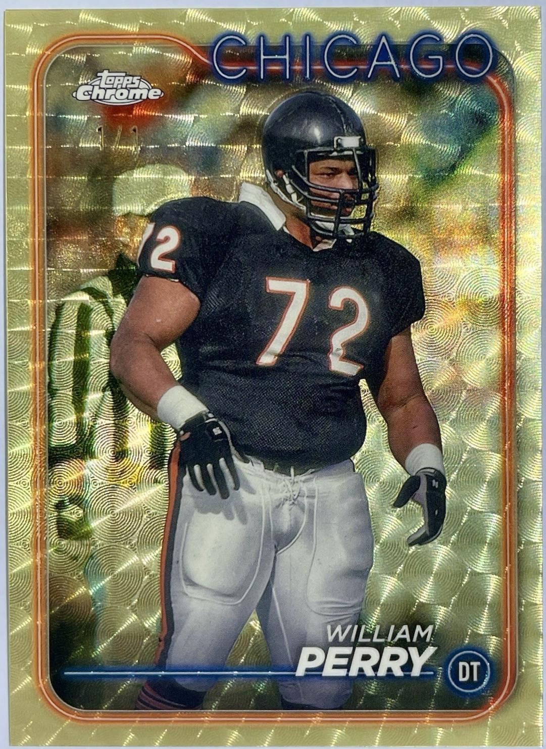William Perry [SuperFractor] #21 Prices | 2024 Topps Chrome | Football ...