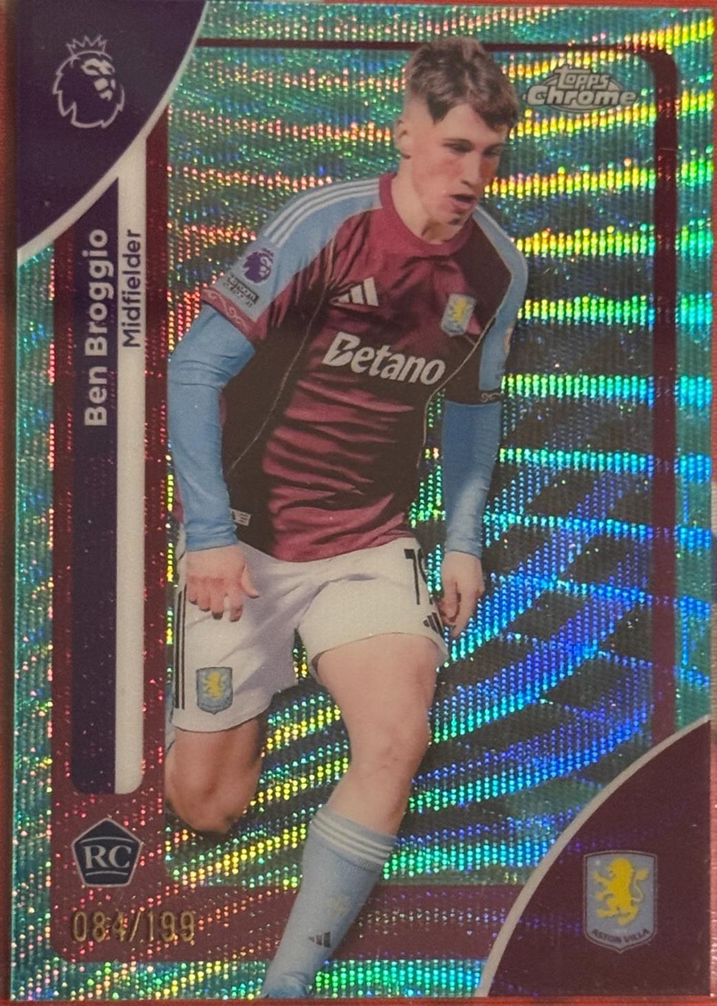 Ben Broggio [Aqua Wave Refractor] #21