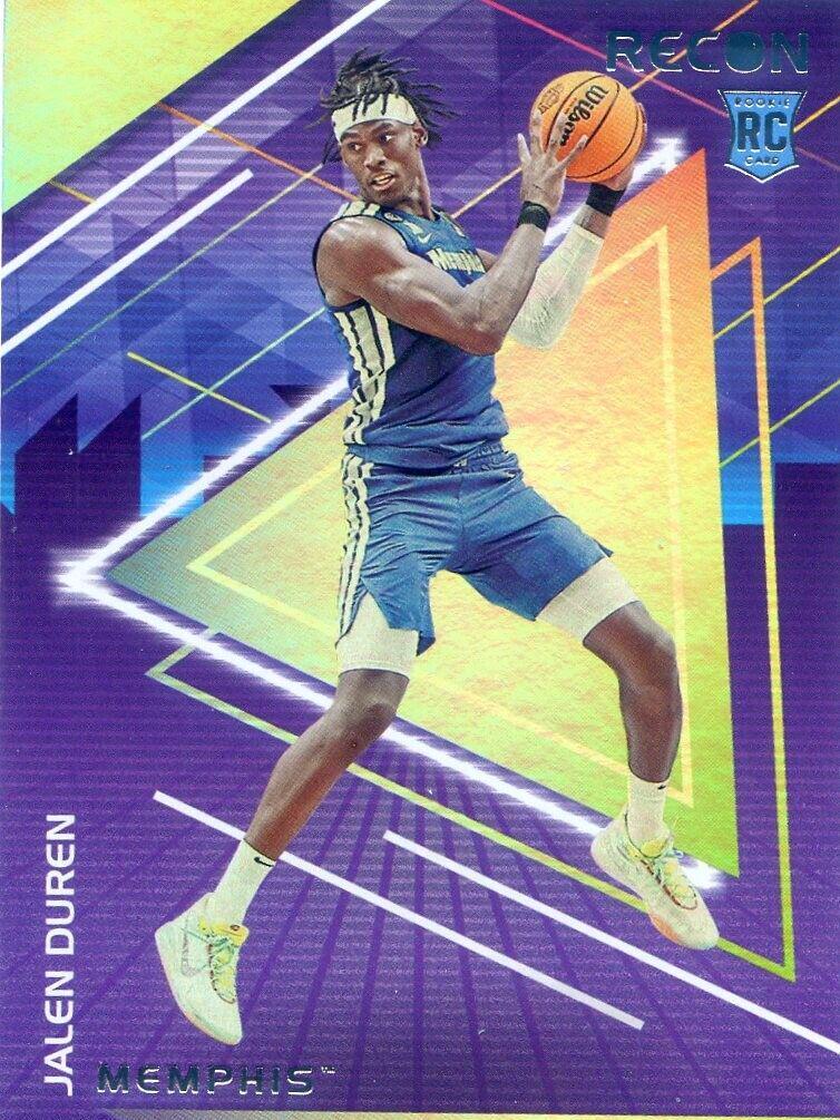 Jalen Duren #13 Basketball Cards 2022 Panini Chronicles Draft Picks Recon