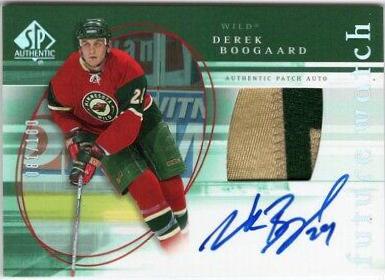 Derek Boogaard #162 2005 Sp Authentic Hockey