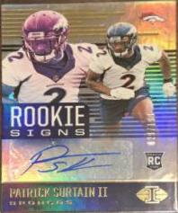 Patrick Surtain II #RS-PS Football Cards 2021 Panini Illusions Rookie Signs Autographs