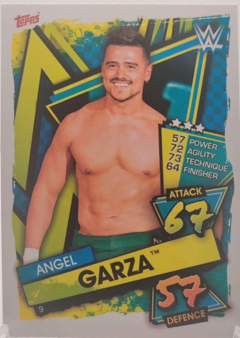 Angel Garza #9 Wrestling Cards 2021 Topps Slam Attax WWE
