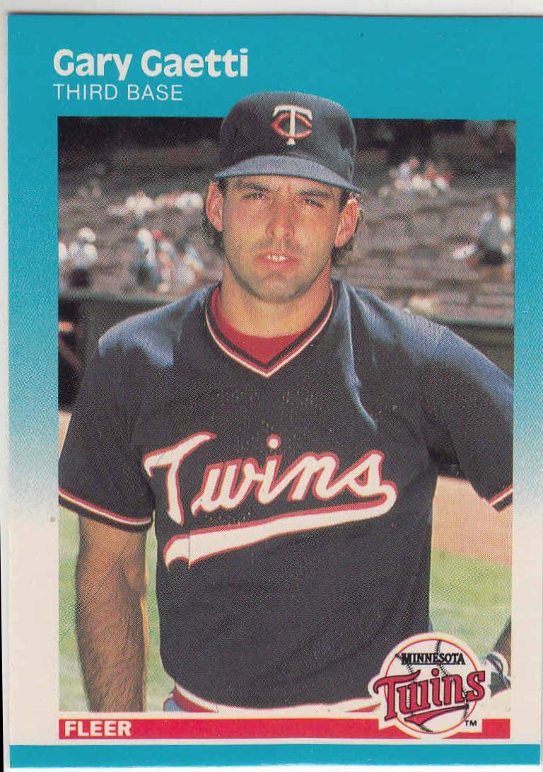 Gary Gaetti #540 Baseball Cards 1987 Fleer