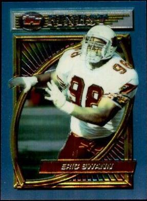 Eric Swann #16 Football Cards 1994 Topps Finest