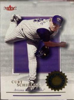 Curt Schilling #87 Baseball Cards 2001 Fleer Authority