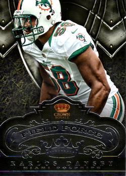Karlos Dansby #8 Football Cards 2012 Panini Crown Royale Field Force