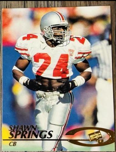 Shwan Springs #23 Football Cards 1997 Press Pass