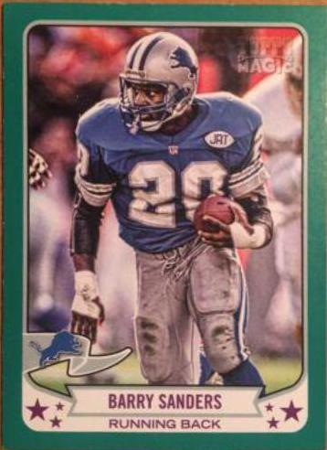 Barry Sanders #55 Football Cards 2013 Topps Magic