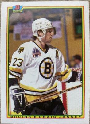 Craig Janney #33 Hockey Cards 1990 Bowman Tiffany