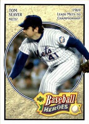 Tom Seaver #26 Baseball Cards 2005 Upper Deck Baseball Heroes