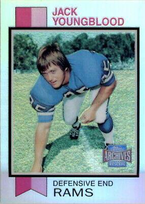 Jack Youngblood #7 Football Cards 2001 Topps Archives Reserve