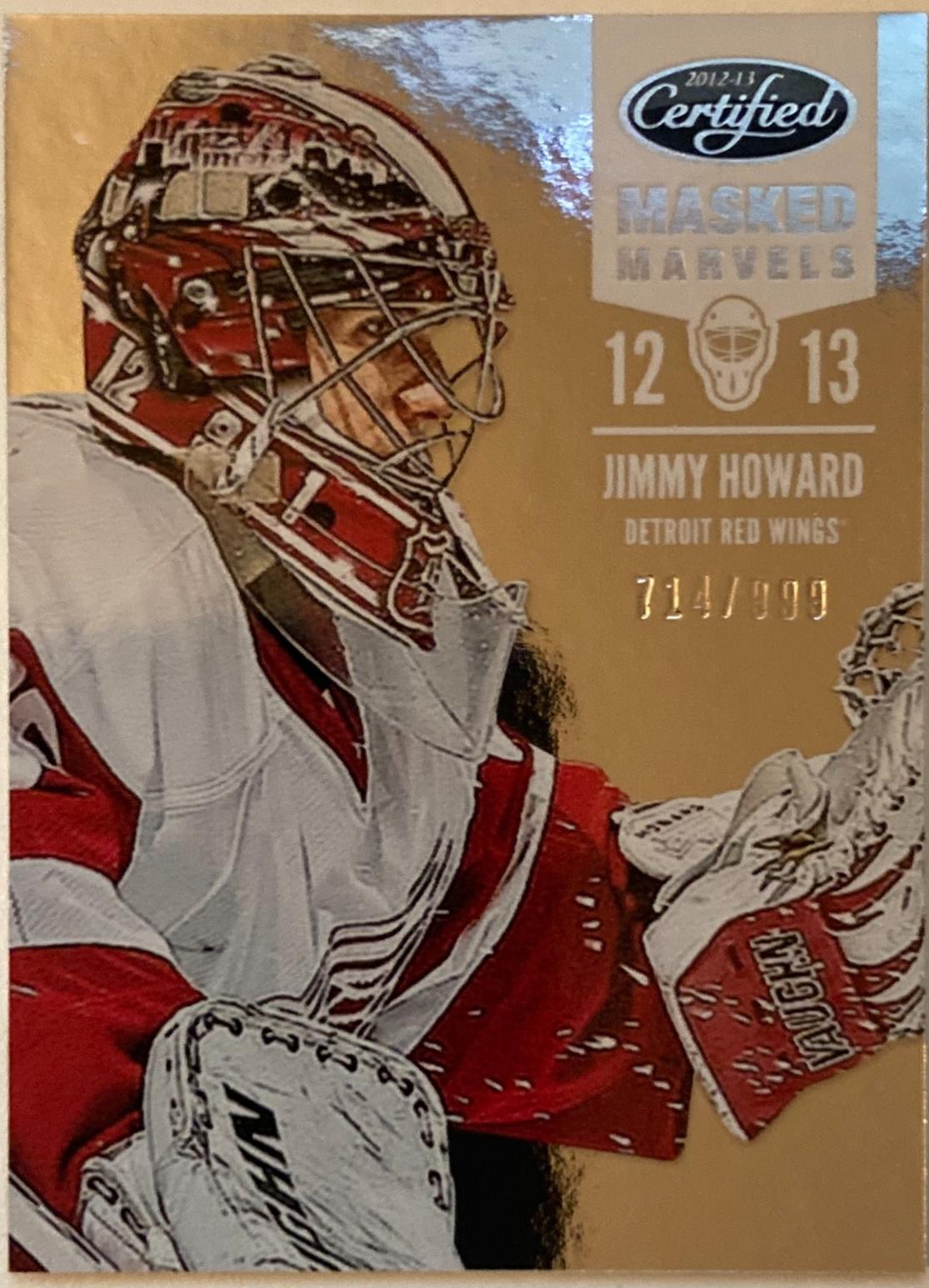 Jimmy Howard #120 2012-13 Panini Certified Hockey