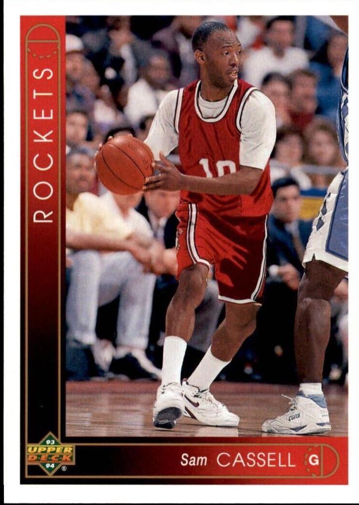 Sam Cassell #161 Basketball Cards 1993 Upper Deck
