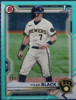 Tyler Black #200 2021 Bowman Draft Baseball