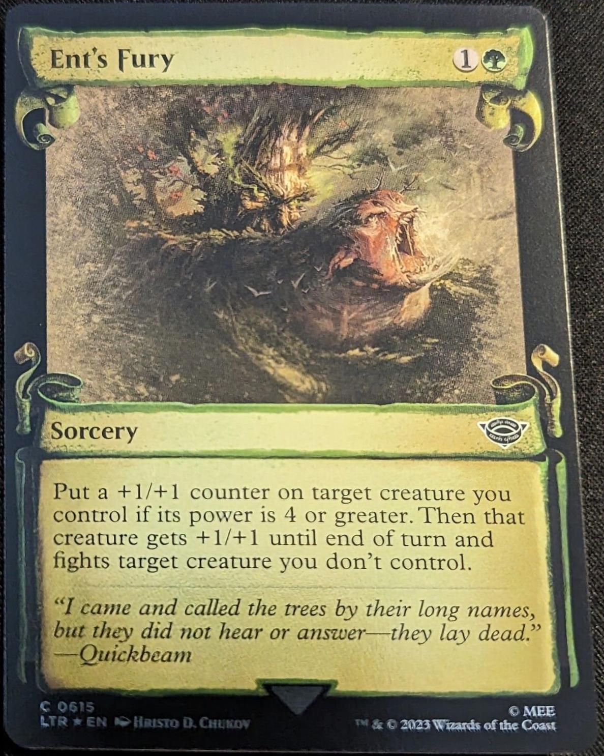 Ent's Fury #615 Magic Lord of the Rings