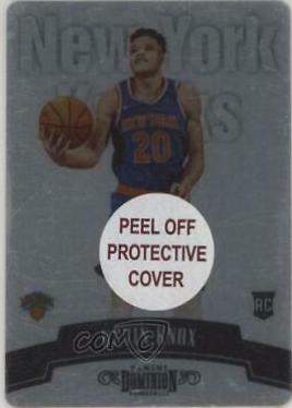 Kevin Knox #110 2018-19 Panini Dominion Basketball