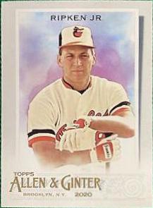 Cal Ripken Jr. #98 2020 Topps Allen & Ginter Baseball