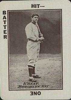 Zack Wheat Baseball Cards 1913 Tom Barker Game