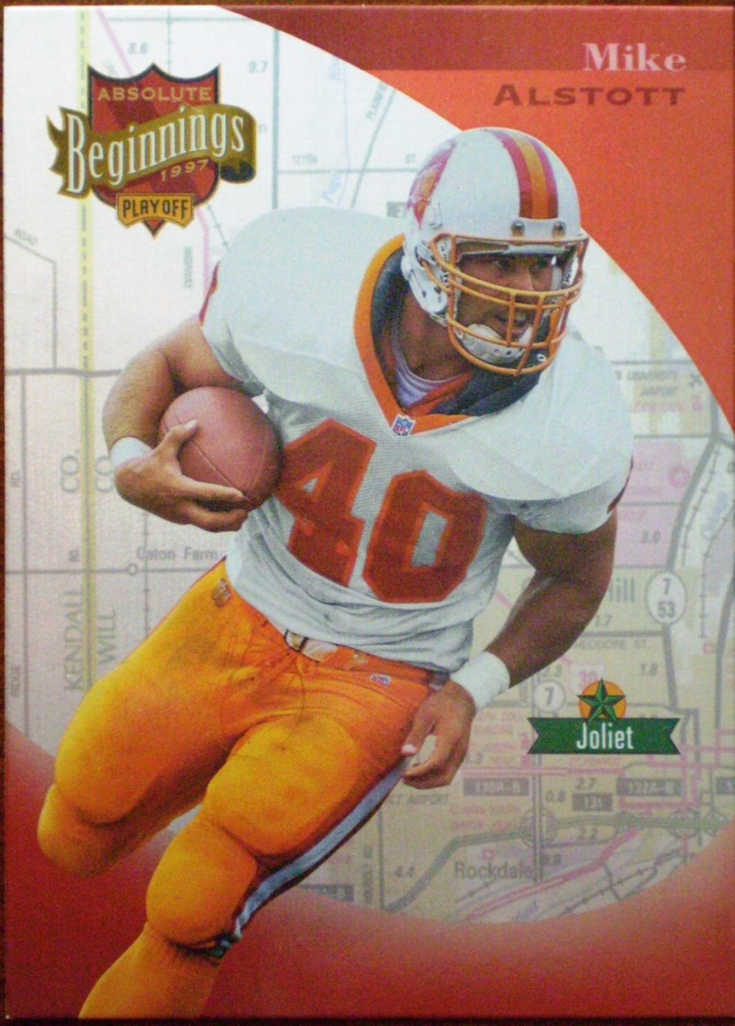 Mike Alstott #173 1997 Playoff Absolute Football