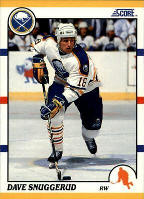 Dave Snuggerud #48T Hockey Cards 1990 Score Rookie Traded