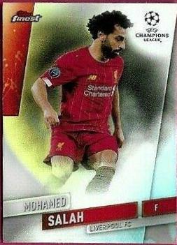 Mohamed Salah #50 Soccer Cards 2019 Finest UEFA Champions League