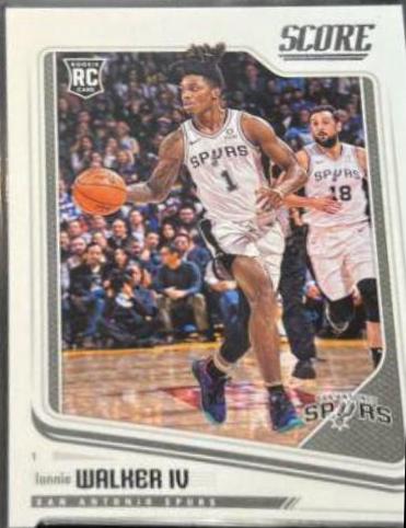 Lonnie Walker IV #674 2018-19 Panini Chronicles Basketball