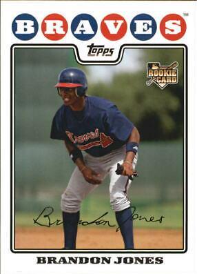 Brandon Jones #126 Baseball Cards 2008 Topps