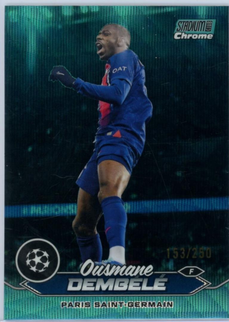 Ousmane Dembele [Aqua Wave Refractor] #100