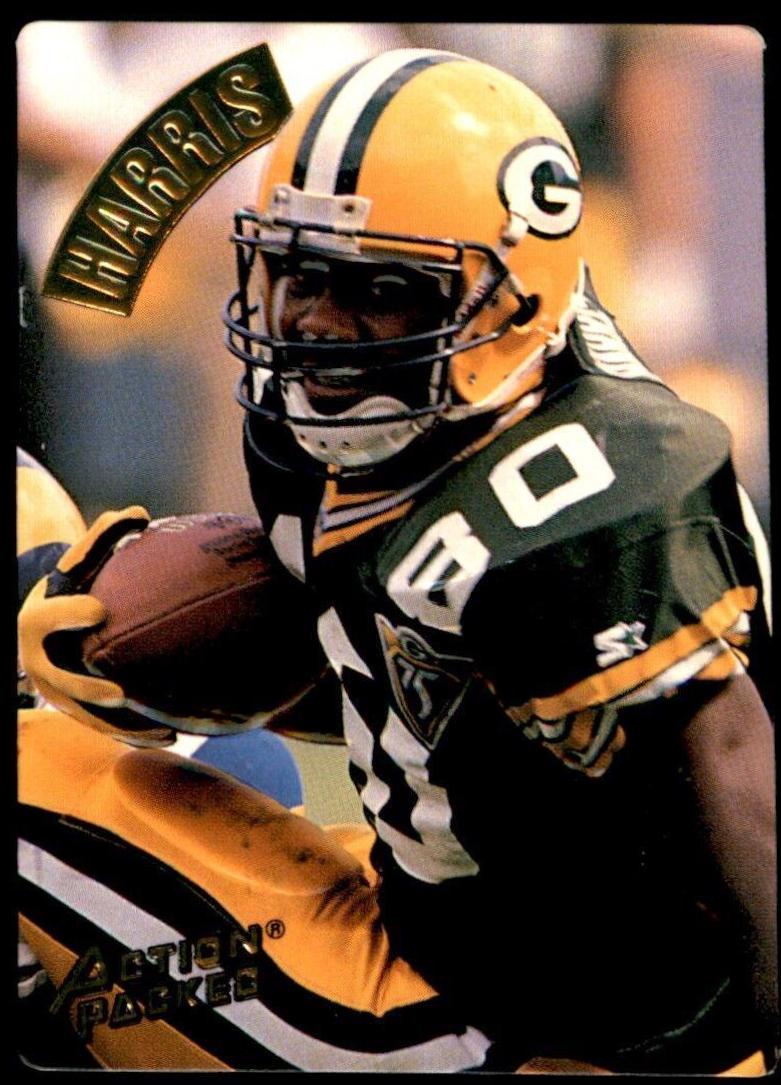 Jackie Harris #37 Football Cards 1994 Action Packed