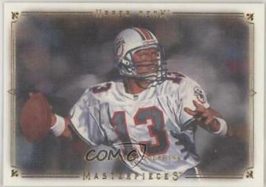 Dan Marino #15 Football Cards 2008 Upper Deck Masterpieces