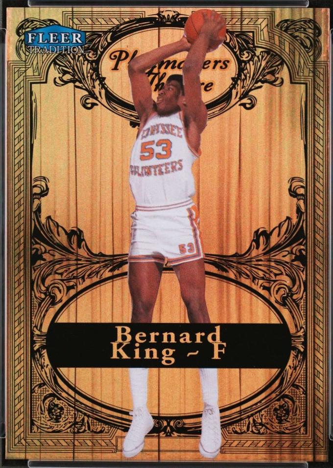 Bernard King #19 2012 Fleer Retro Playmakers Theater Basketball