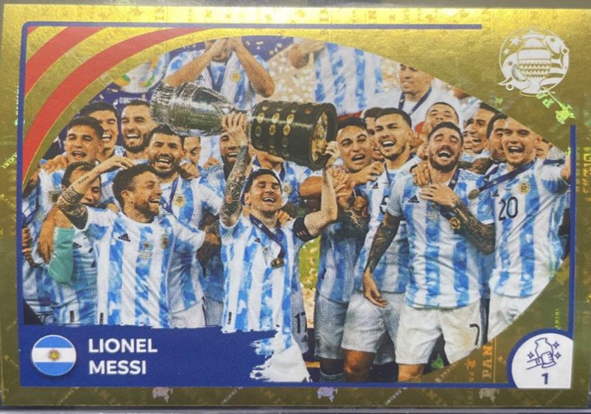 Lionel Messi #LEG6 Soccer Cards 2024 Panini Copa America Sticker