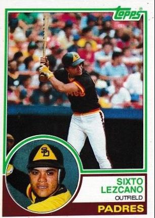 Sixto Lezcano (1983 Topps)