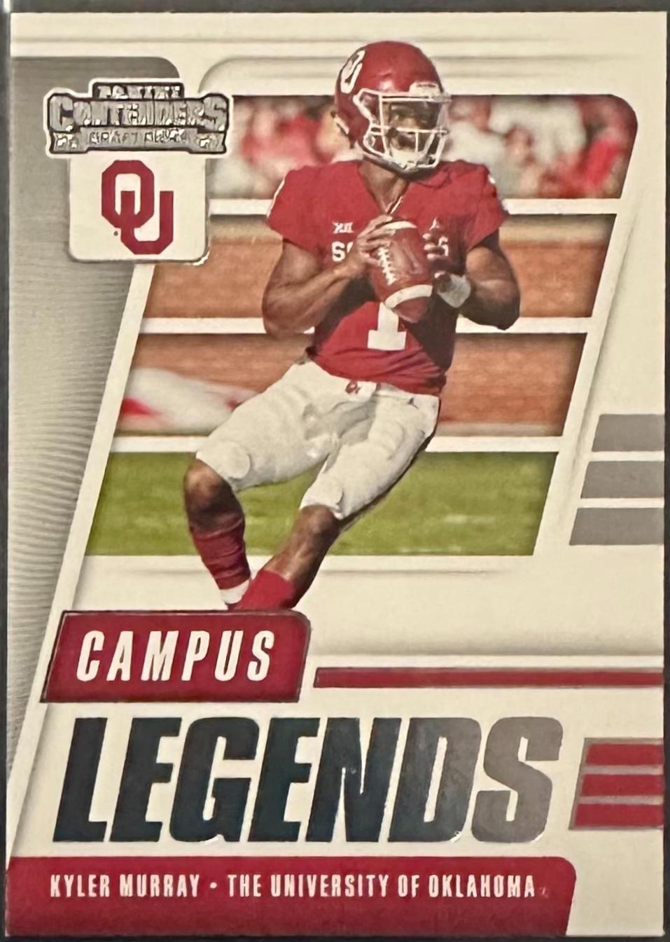Kyler Murray #5 Football Cards 2021 Panini Contenders Draft Picks Campus Legends