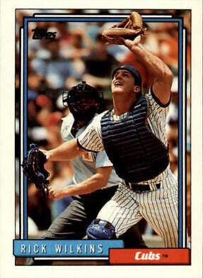 Rick Wilkins #348 Baseball Cards 1992 Topps