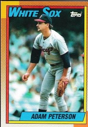 Adam Peterson #299 Baseball Cards 1990 Topps