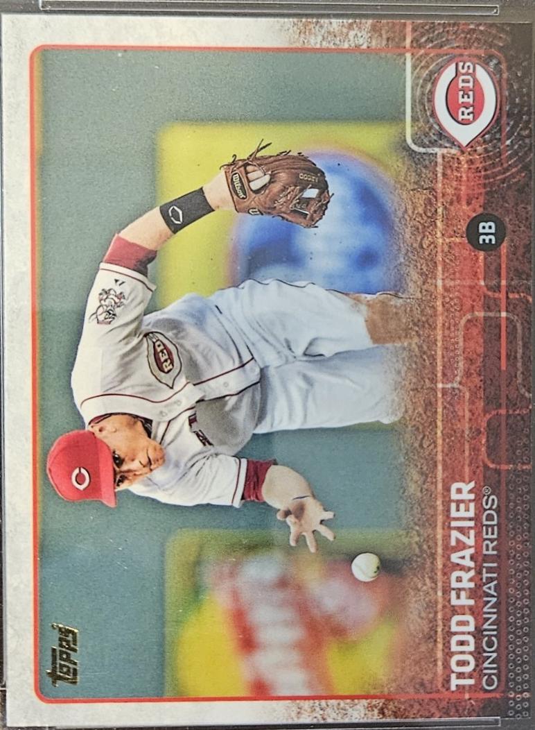 Todd Frazier #42 Baseball Cards 2015 Topps Limited