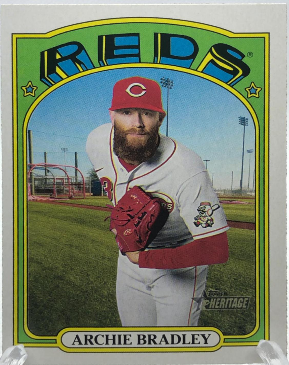 Archie Bradley #69 Baseball Cards 2021 Topps Heritage