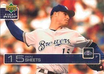 Ben Sheets #152 Baseball Cards 2003 Upper Deck First Pitch
