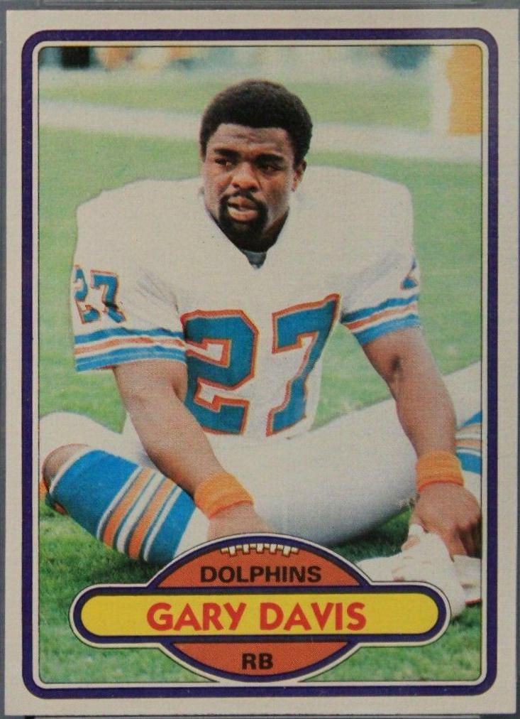 Gary Davis #262 Football Cards 1980 Topps