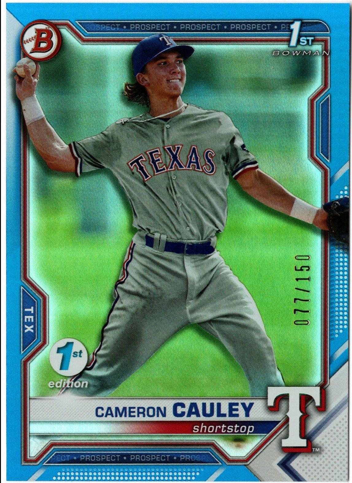 Cameron Cauley [Blue Foil] #BD-192