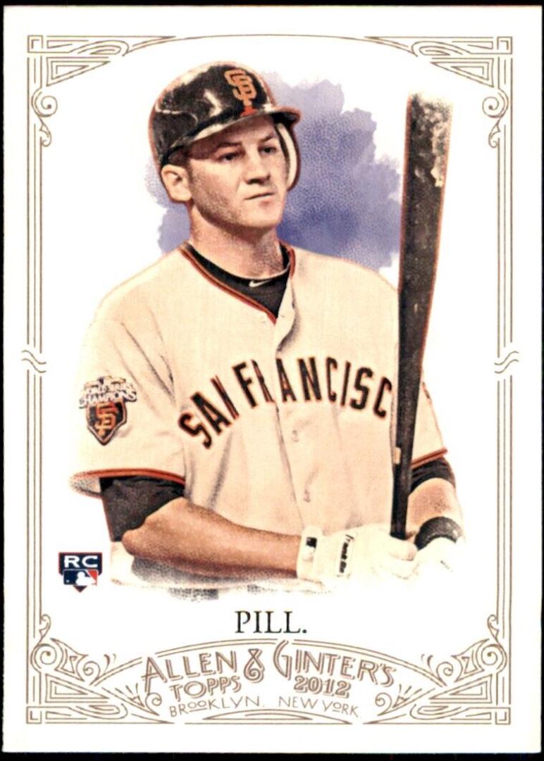Brett Pill #192 Baseball Cards 2012 Topps Allen & Ginter