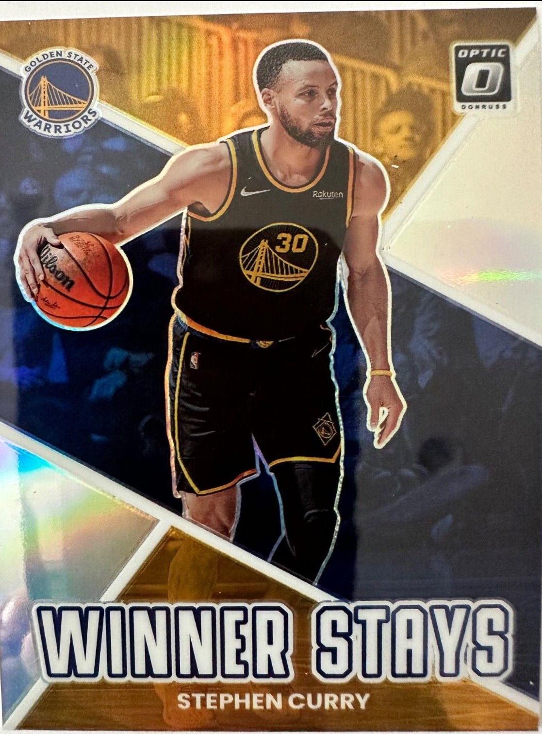 Stephen Curry [Holo] #18 Prices | 2022 Panini Donruss Optic Winner
