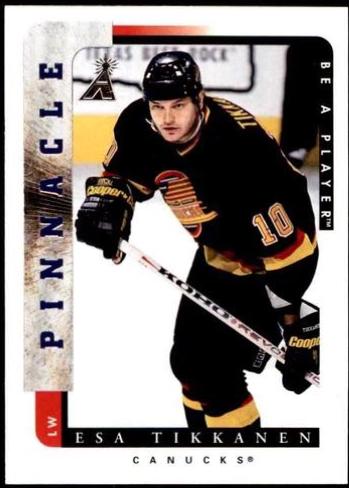 Esa Tikkanen #31 Hockey Cards 1996 Pinnacle Be a Player