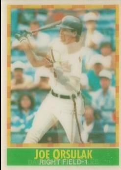Joe Orsulak #38 Baseball Cards 1990 Sportflics