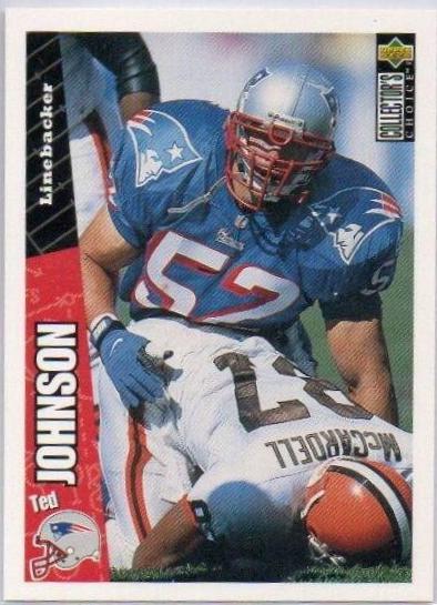 Ted Johnson #125 Football Cards 1996 Collector's Choice