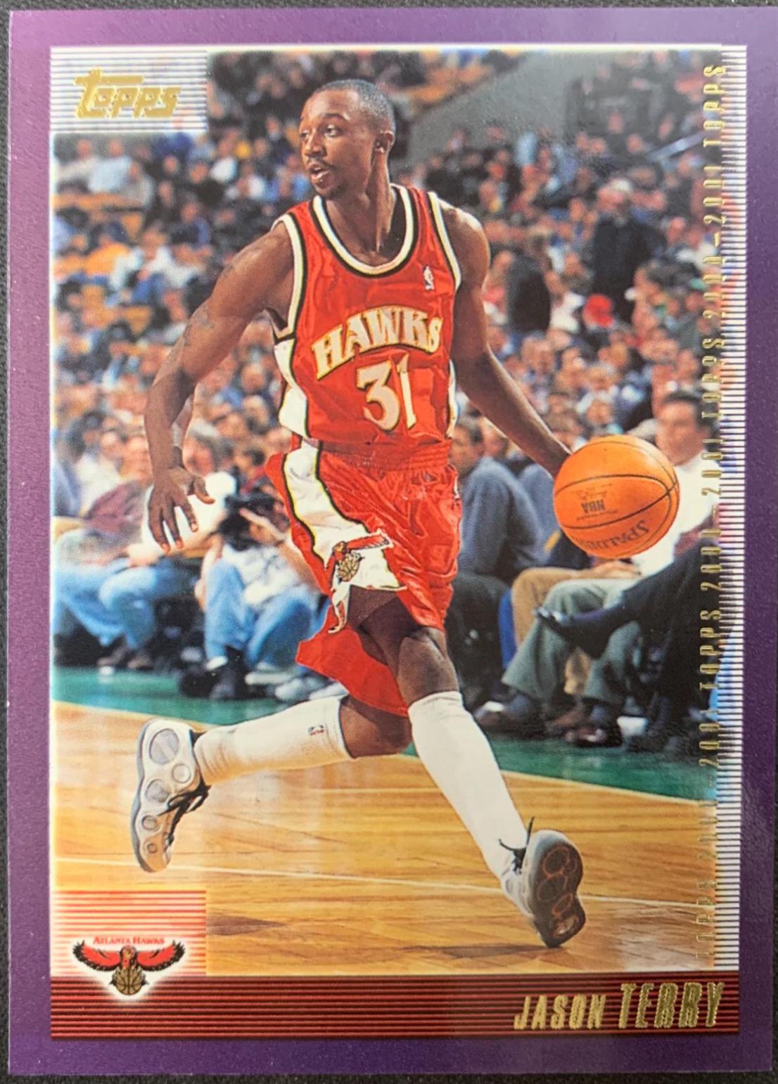 Jason Terry #24 Basketball Cards 2000 Topps