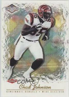 Chad Johnson #163 Football Cards 2001 Pacific Impressions